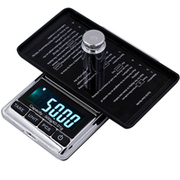 500g 0.01g LCD Digital Scale Portable Electronic Weighing Balance Kithchen Jewerly Gold Diamond Scale Mini Pocket Scales