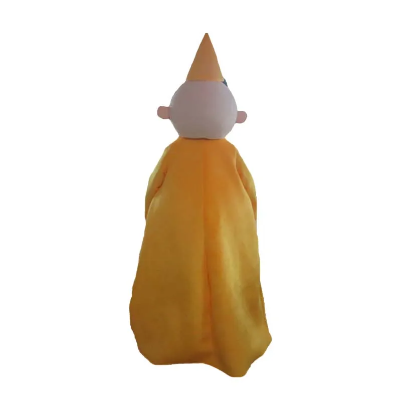 Yellow Hat Boy Bumba Clown Mascot Costumes Adult Size Cosplay Halloween Christmas Birthday Party