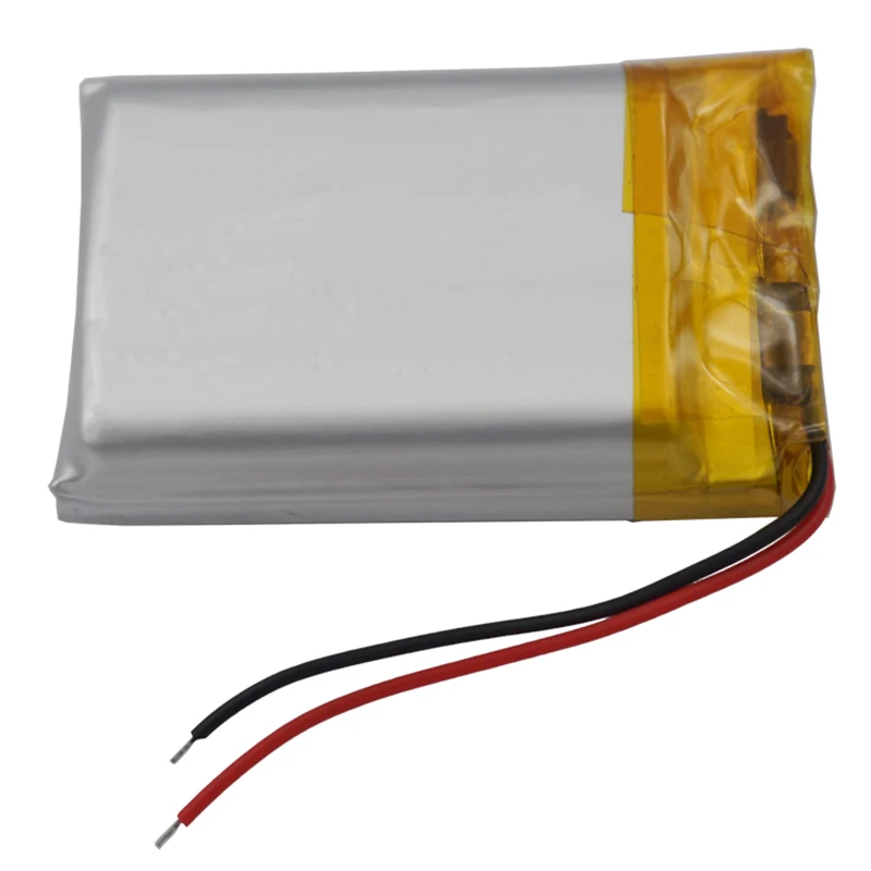 3.7V 700 mAh 2.59Wh 802535 Rechargeable Polymer Li Lithium Lipo Battery For GPS DashCam MP4 E-Book Driving Telephone Tablet PC