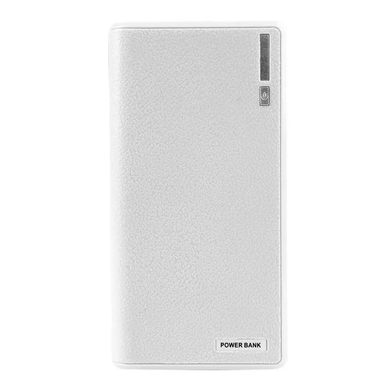 1Pc Dual USB Power Bank 6x 18650 External Backup Battery Charger Box Case For Phone