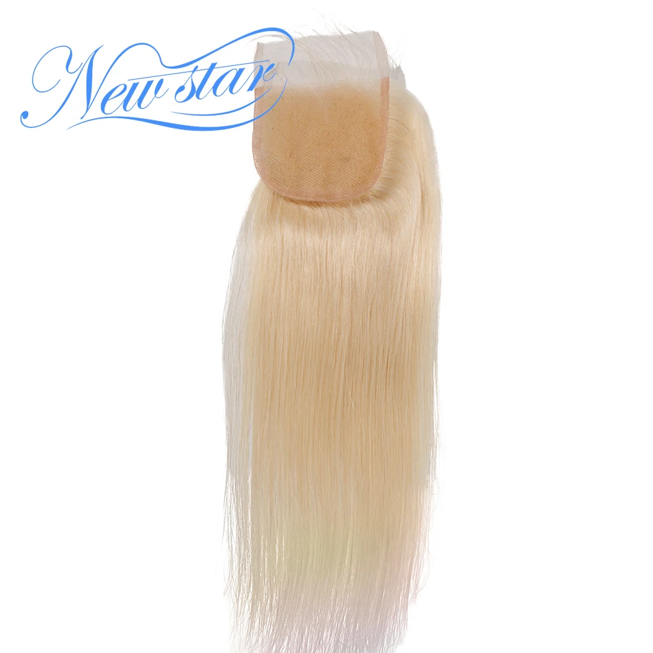 Platinum Blonde HD 5x5 closure 613 straight New Star Hair 6x6 Transparent Lace closure Honey Blonde Straight 4x4 Closure