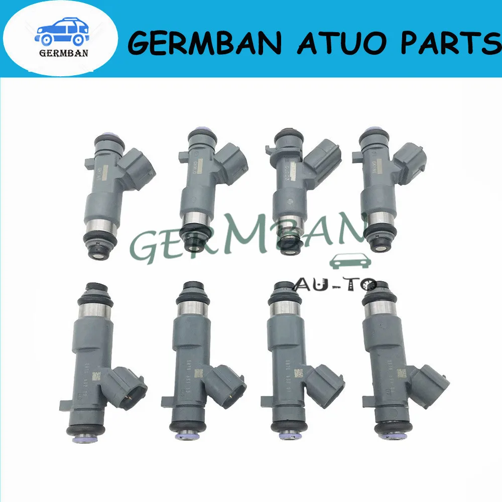 8pcs/lot Fuel Injector Fits for 2007-2011 Nissan Armada Titan 5.6L-V8 No#16600-ZJ50A FJ1076 16600ZJ50A