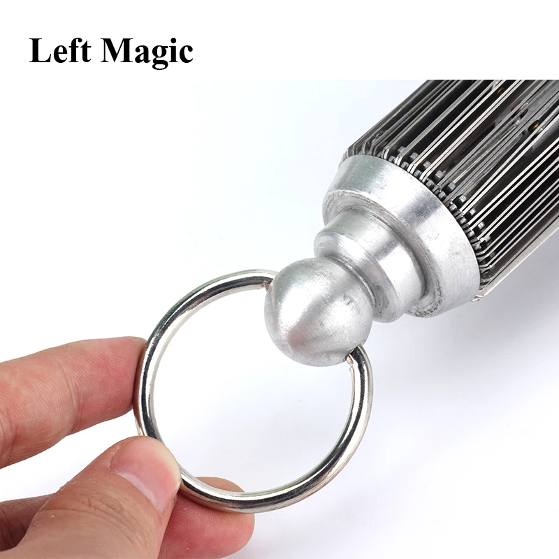 Silver Steel Appearing Bird Cage - Medium Size (Dove Appearing Cage) Magic Tricks Illusions Gimmick Prop Accessories