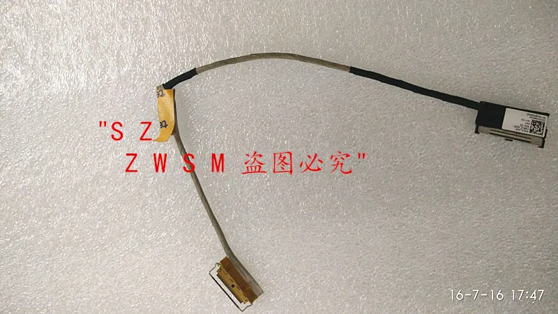 Genuine New   LCD eDP Cable For Lenovo ThinkPadT440 T450 00HN543 DC02C006D00 cable