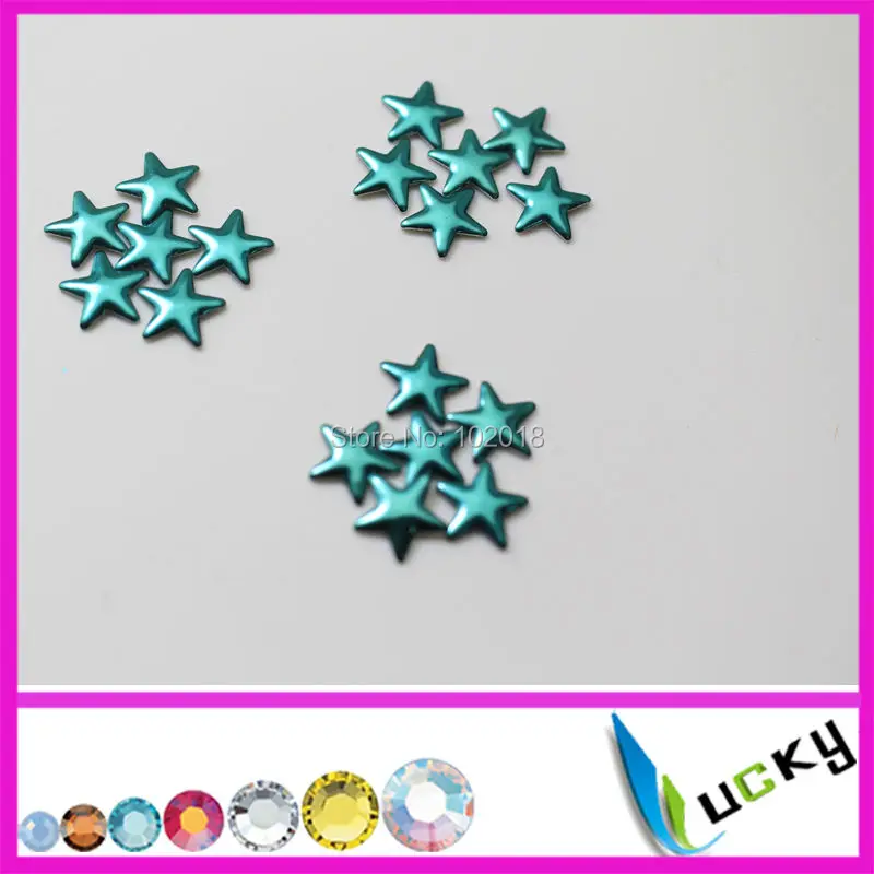 FREE SHIPPING!!!    2880PCS 10mm 2016 LUCKY new design copy korean star nailhead hotfix nailhead hot fix studs