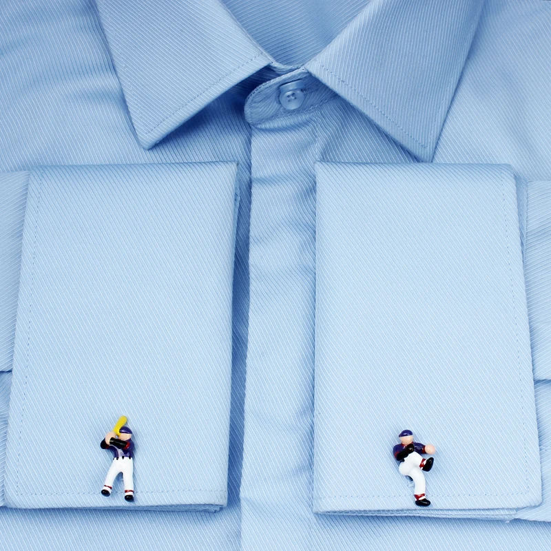 Sports Baseball Cuff links Gift for Boyfriend Cufflinks for Boyfriend with Free Luxury Box