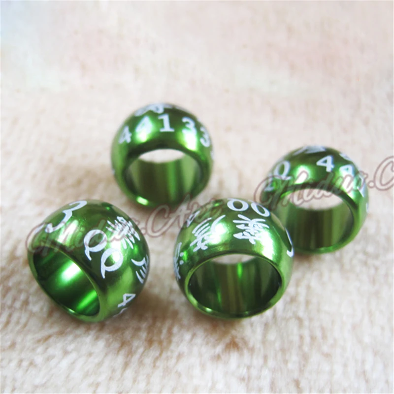 Wholesale 8 , 10 mm Bird Dove Pigeon lantern Circular aluminum Leg closed Strong Rings Custom aluminum Lettering Rings