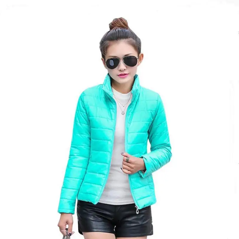 Winter Jacket Women Autumn Short Down Cotton Coat Female Fashion Womens Winter Jackets and Coats Chaquetas Mujer Invierno