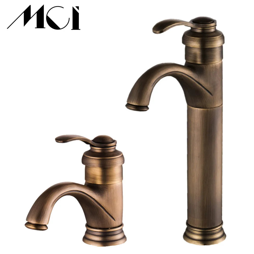 

Антикварный латунный смеситель, смесители для ванной комнаты, кран, раковина, смеситель для раковины Mci