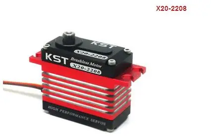 

KST X20-2208 V2.0 All Metal High Torque Digital Servo for 550-700 class helicopter cyclic Brushless HV servo