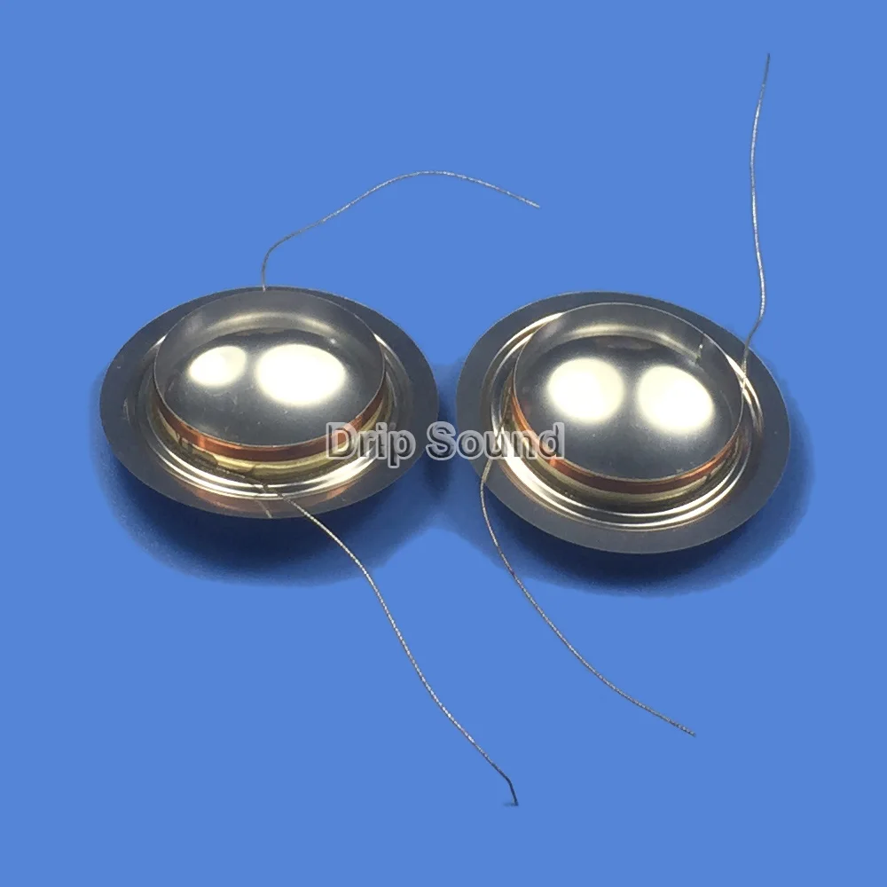 2 قطعة 25.5 مللي متر مكبر الصوت ملف صوتي القرن المتكلم ثلاثة أضعاف الألومنيوم فيلم الحجاب الحاجز محرك رئيس إصلاح أجزاء # 1