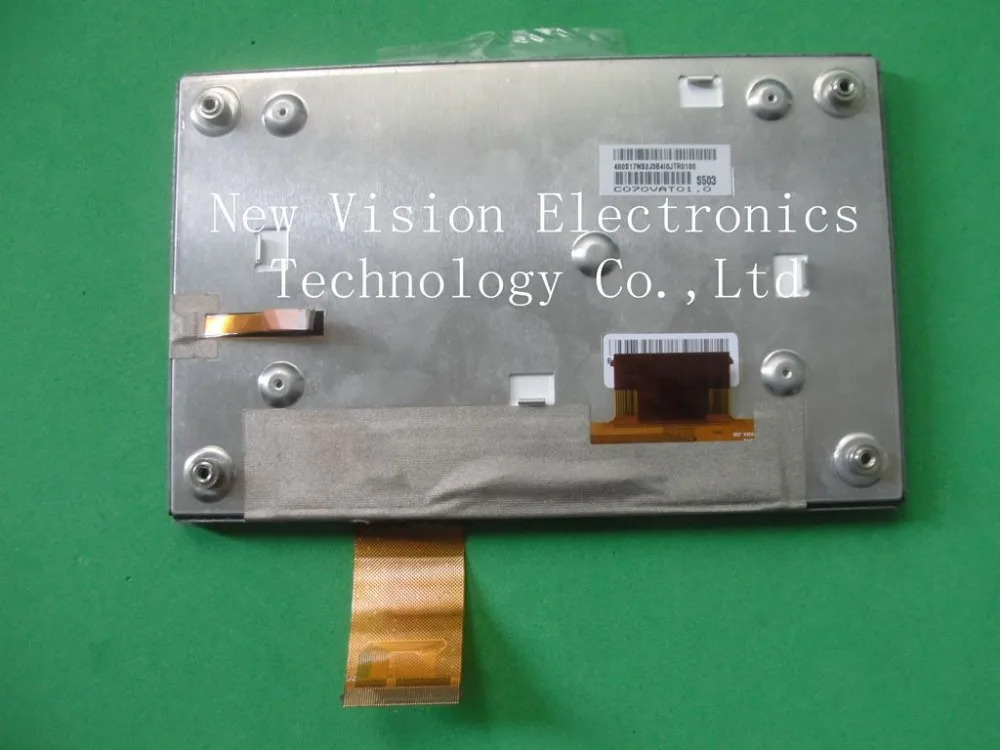 

C070VAT01 C070VAT01.0 Original 7 inch Capacitive Touch Screen LCD Display for Car GPS Navigation System