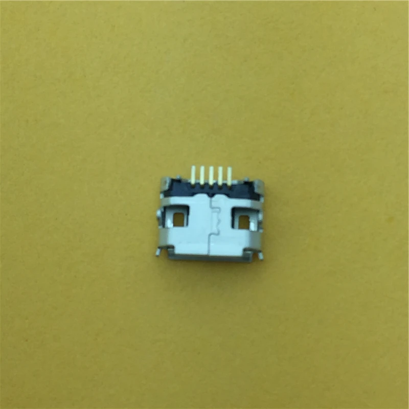 10 ชิ้น G32 ไมโครยูเอสบี 5pin ยาวขาแจ็คขั้วต่อซ็อกเก็ตหญิง OX Horn หยิกปากหางชาร์จโทรศัพท์มือถือโทรศัพท์ขายที่ Los