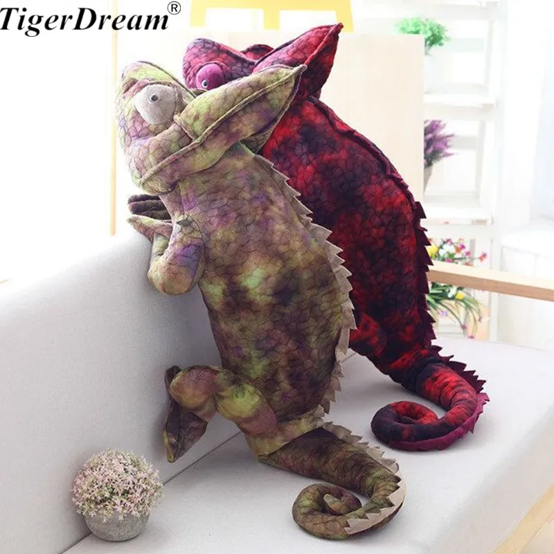 

Simulation reptiles Lizard chameleon Plush Toys High Quality Personality animal doll Pillow for kids Birthday Christmas Gifts