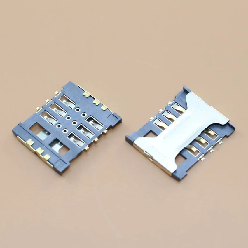 1pcs/lot 100% New SIM Card Socket Holder Tray Slot for Lenovo A398T A628T A388t ma388t A238T A688T a208t a300t S920 S890 S898T