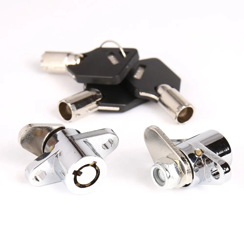 3 KEYS Saddlebag Lock Set For Harley Touring Street Glide Road King FLHX FLHR Parts 2002-2013