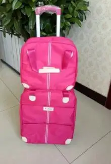 women travel trolley bags wheeled suitcase for luggage bags travel bag wheels suitcase Rolling travel bag on wheels with handbag