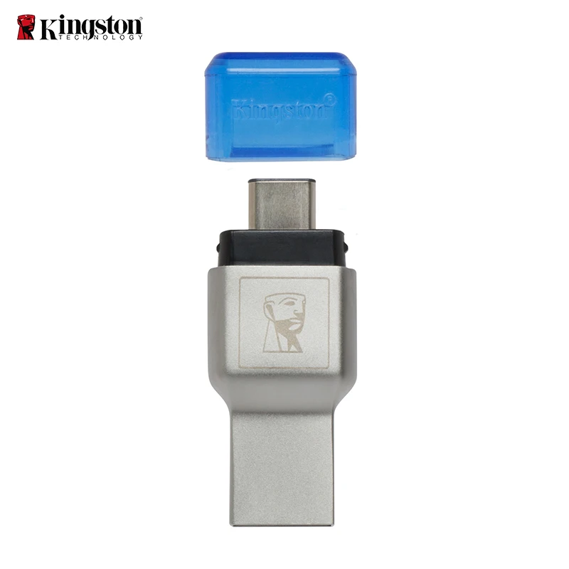 Kingston FCR-ML3C Cao Cấp USB3.1 Loại-C Thẻ TF Giao Diện Kép Thẻ Micro SD Đầu Đọc Thẻ