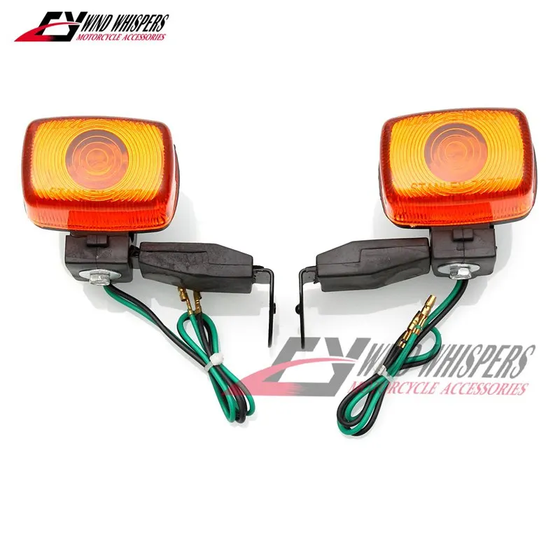 2XPCS Motorcycle Turn Signal Turning Light Blinker Lamp For Yamaha XT225 TTR250 KLX250 XR250 XT 225 TTR KLX XR 250