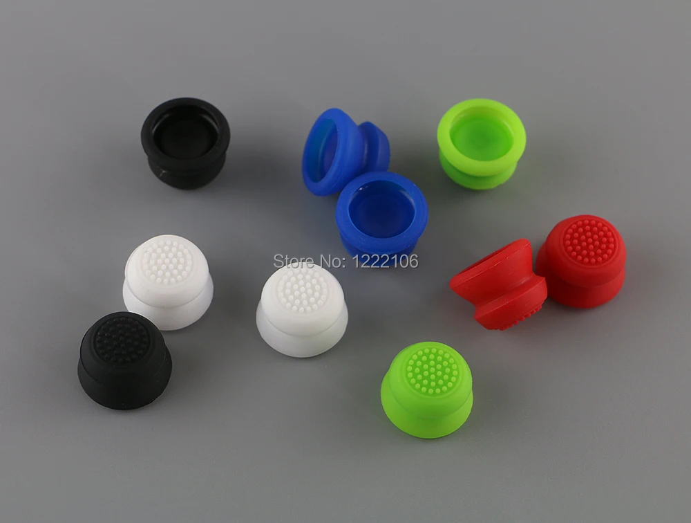 100pcs Silicone Analog Grips Thumb stick Thumb Sticks Extra Cover High Enhancements For ps3 ps4 xbox360