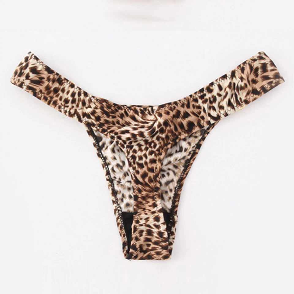 Leopardo Sexy Perizoma Mutandine Tentazione Delle Donne Infradito E G Stringhe Delle Signore Biancheria Intima Culotte Femme