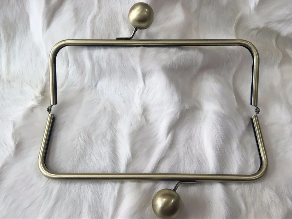 22 X9 CM Big Ball Clasp 25 Mm  Or 25X9 Cm Big Ball 30 Mm Silver Antique Brass Metal Purse Frame Wallet Frame Purse Handle Hanger