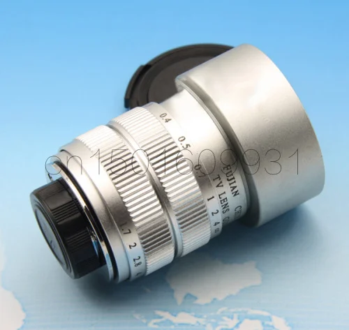 Emolux Màu Đen Bạc 35 mét Kim Loại Lens Hood cho 35 mét f1.7 50 mét f1.4 CCTV + Ống Kính 46 mét nắp ống kính