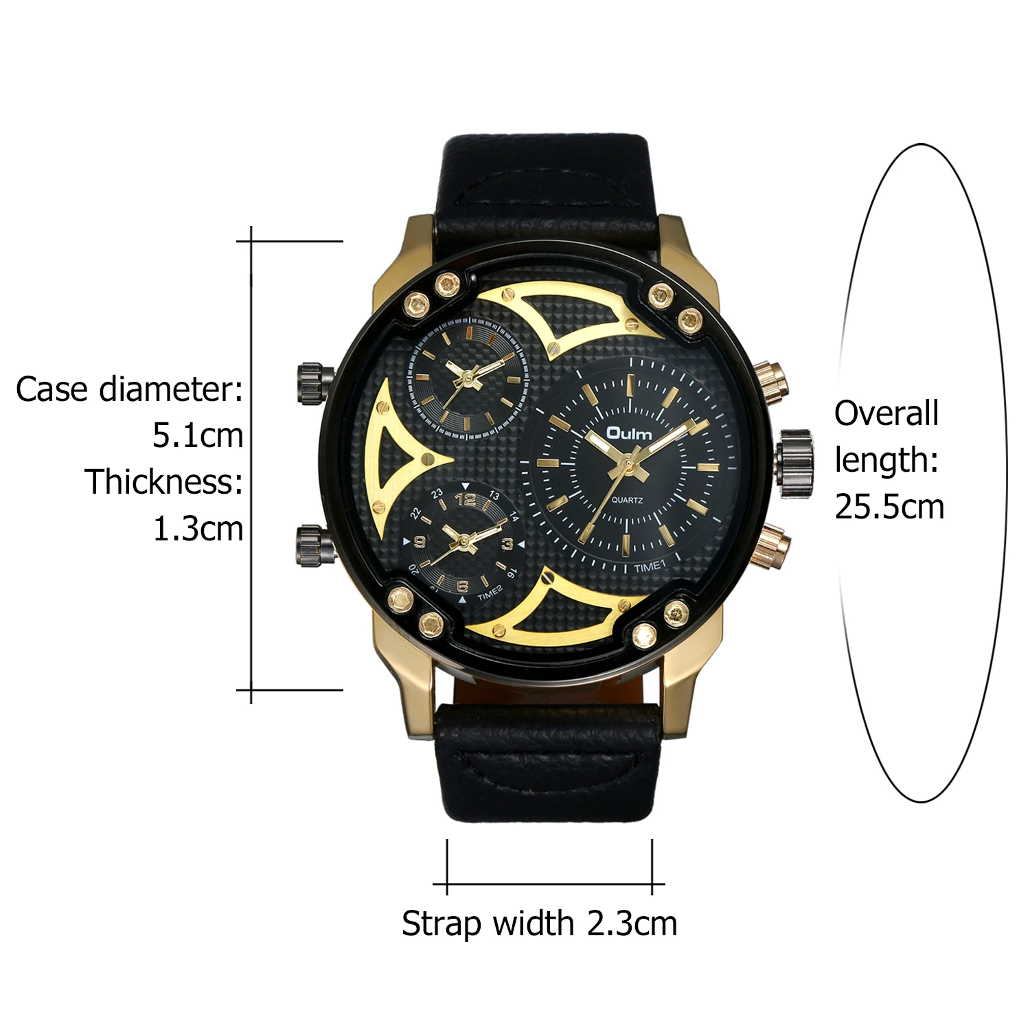 LANCARDO New Trendy & Fashion Men's Wrist Watches Alloy Relogio Masculino Leather Strap Watch Casual Montre Homme