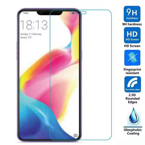 2.5D Tempered Glass For OPPO R15 Neo plus pro Dream Mirror Film Explosion-proof Screen Protector For OPPO A3 A5 AX5 F7