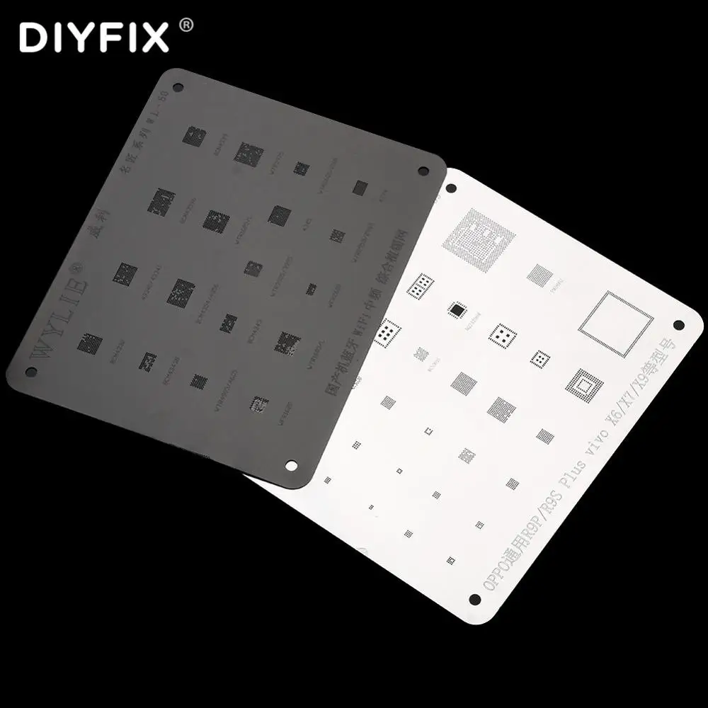 DIYFIX-Herramienta de reparación de teléfono, placa de acero inoxidable para xiaomi, Huawei, VIVO, OPPO, Android, Bluetooth, Wifi, Chip IC