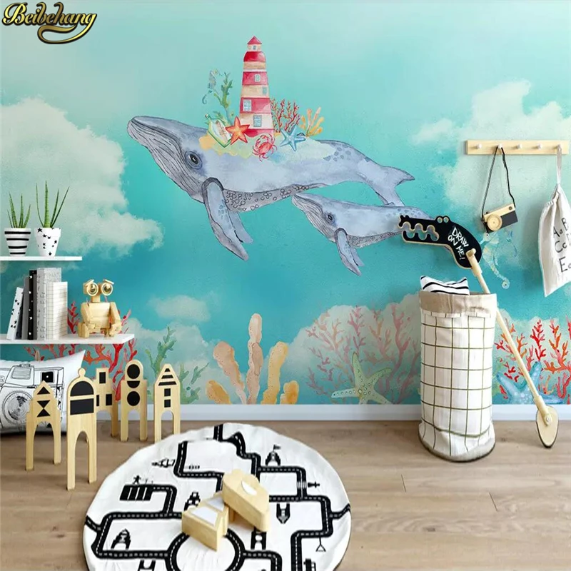 

beibehang Custom Cartoon Mural Wallpaper for Walls 3D wallpaper for kids room Baby Children Room Photo Mural Wall paper flooring