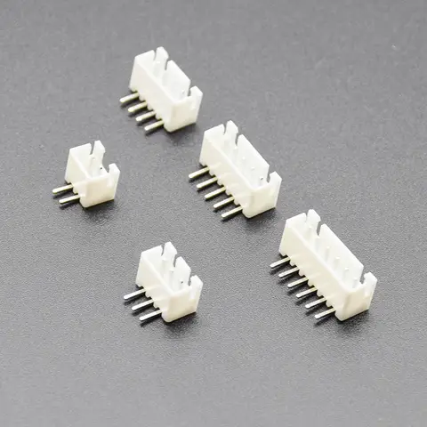 50 pcs XH2.54 right angle pin headers for PCB SANDOMEY