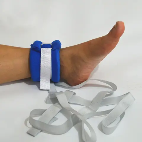 Medical Limb Restraint Strap Blue hedahlia