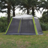 Speed Open Outdoor Ultralarge Oversized Beach Tent, Large Gazebo, Camping Essential Equipment, 5-8 Person Use, Sun Shelter