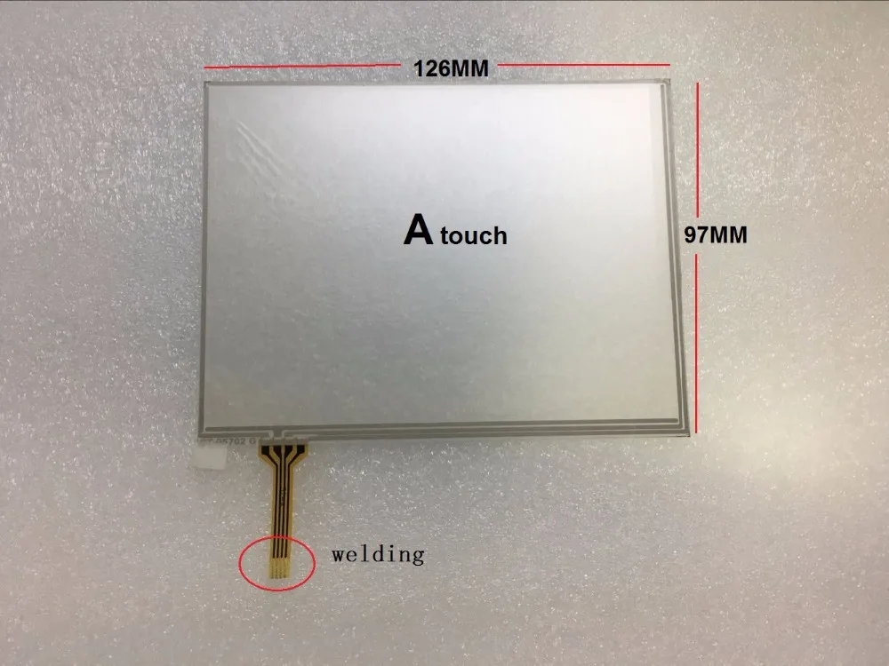 New 5.7 inch touch screen 126*97 MM Resistive touch panel