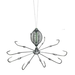 게 랜턴 미끼 케이스 가시 갈고리, 하이 퀄리티, 캡처 오프 능력, 낚시 바늘, 18cm, 1 개
