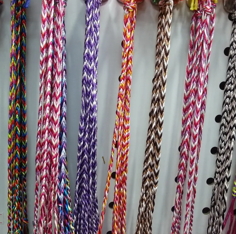 120pcs/lot Colorful  Braided Woven Friendship Bracelet Wide Retro Handmade Nepal Geneva Brazilian Multicolor String Cord