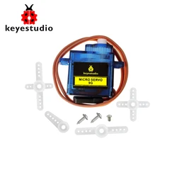 1pcs  keyestudio 9G  MINI SG90 90 degrees Servo Motor Blue with PH2.54 Connector For Arduino Robot Car