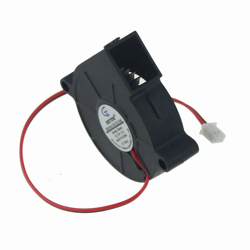 2 قطعة Gdstime 24 فولت 50 مللي متر x 15 مللي متر منفاخ مروحة تيار مستمر فرش العادم برودة برودة 5015