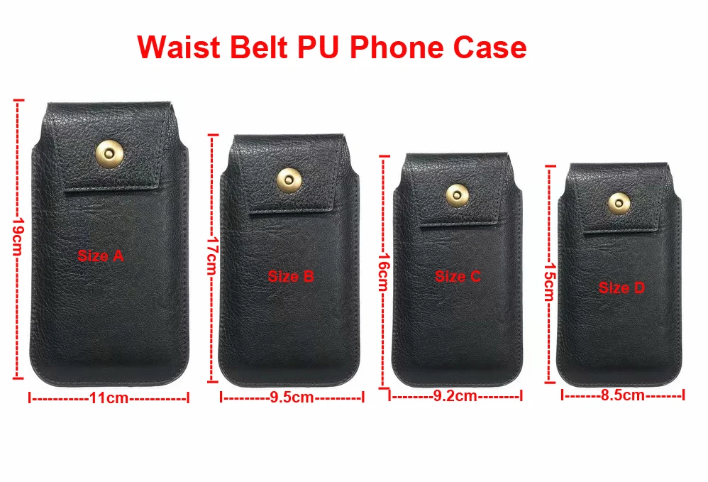 Waist Belt Clip PU Leather Phone Case Pouch For Galaxy J3 J7 A7 A9 A8 A8+ A6 A6+(2018) A3 A5 A7 J5 (2017),Google Pixel 2 3 3a XL