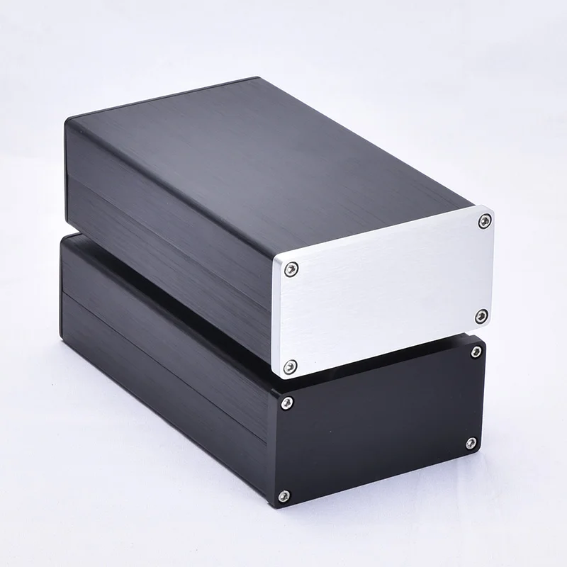 

BZ0905 All Aluminum Chassis HiFi Mini Audio Enclosure Power Case Power Amplifier Box 92*47*158MM