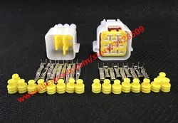 1 set Furukawa 9 Pin FW-C-9M-B FW-C-9F-B Female Male Waterproof Electrical Wire Connector Plug Auto Connectors