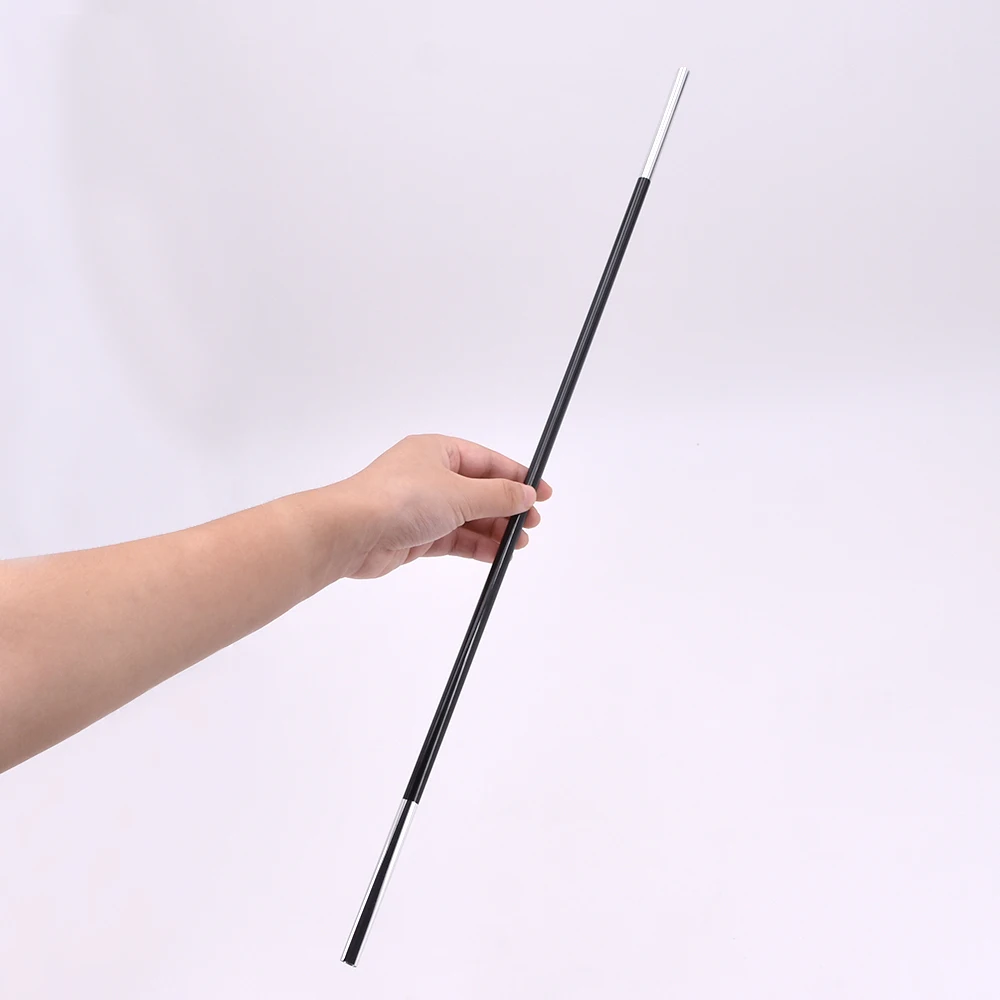 100pcs Appearing Mini Cane Stick (Black,50cm length) Magic Tricks Stage Street Bar Party Accessories Kids Toys Comedy Magia Wand