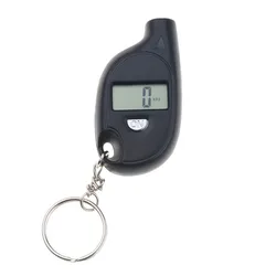 Mini LCD Digital Tire Pressure Gauge TPMS Tools Car Bike Motor Tyre Pressure Tester Air Pressure Checker Adapter