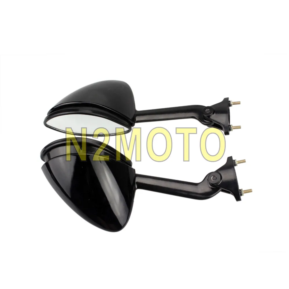 

Black Motorcycle Rearview Mirrors Racing Side Mirror for Kawasaki ZX 14R ZZR 1400 ZX14R ZZR1400 2006-2010