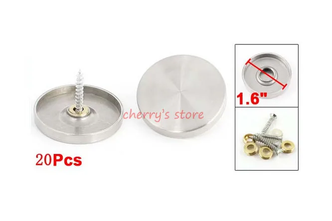 

Best Promotion Wholesale Price 20 Pcs 40mm Stainless Steel Caps Decorative Mirror Nails