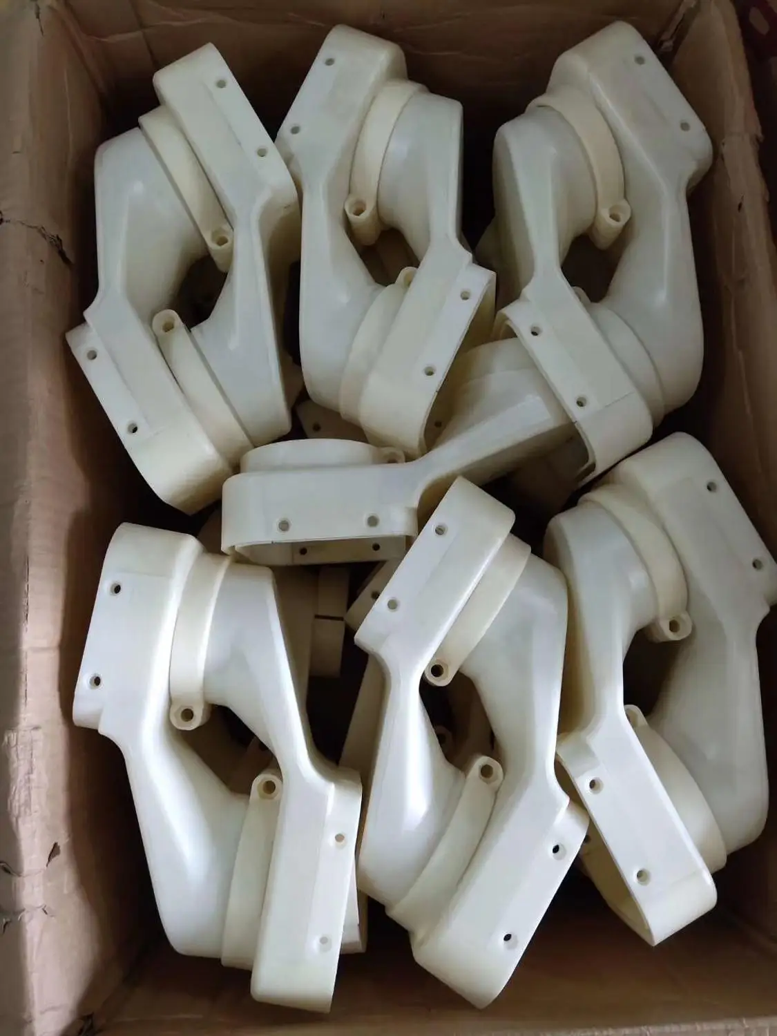 Coleta de poeira para motor de eixo de 100mm, capa para máquina cnc de nylon