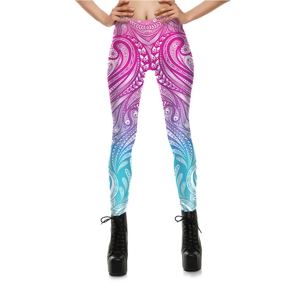 [Você é o meu segredo] venda quente máscara paisley mandala crânio leggings para mulher leggins impressão digital sexy fantástico tornozelo calças