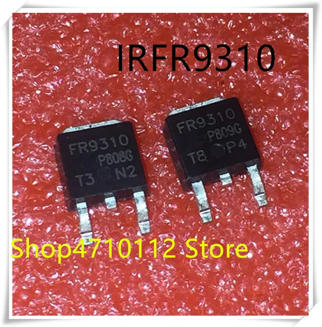 

NEW 10PCS/LOT IRFR9310 FR9310 9310 400V 1.8A TO-252 IC