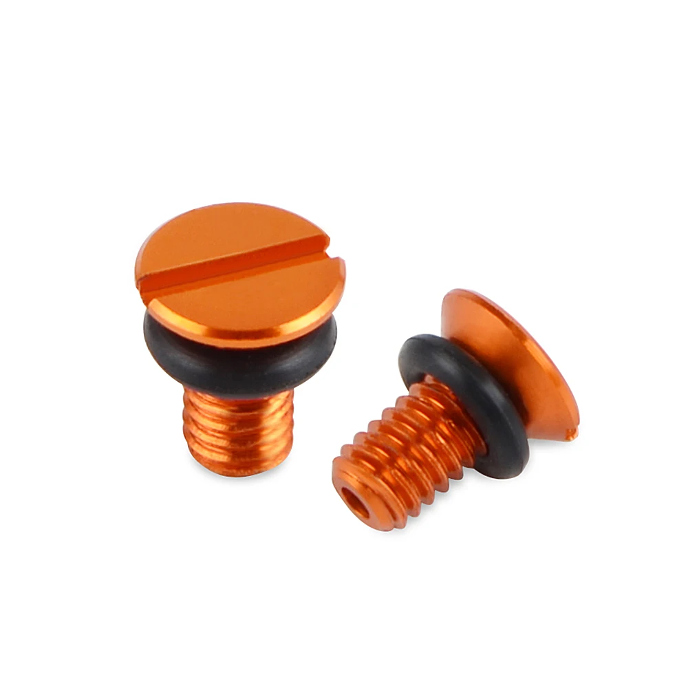 M4*0.7 Front Fork Air Valve Cap Screw For KTM SX SXF EXC EXCF XC XCF XCW XCFW For Husqvarna 85 125 150 200 250 300 350 450 500